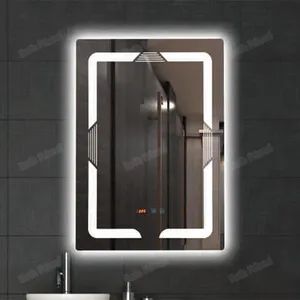New Arrive Bathroom Modern Touch Mirror LED Smart Glass Mirror with LED Light - Image 4