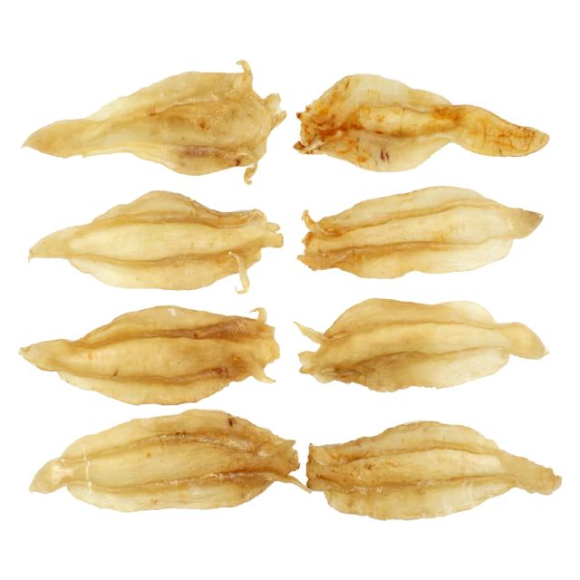 Fish Maw Form Dried Organ Type Swim Bladder Function Buoyancy Control Culinary Use Delicacy In Chinese Cuisine Traditional Use Ingredient In Chinese - Image 1