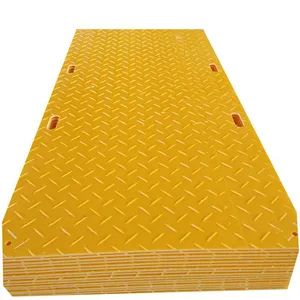 High Security HDPE Plastic Ground Protection Trackway Mats Temporary Road Panel - Image 2