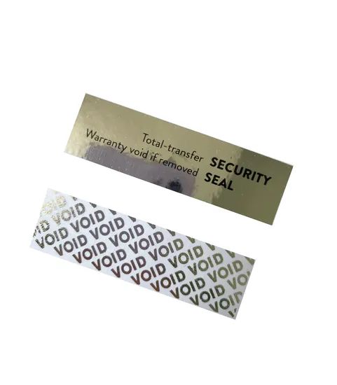 ODM Total Transfer Brand Protection Void Tamper Proof Security Label - Image 1