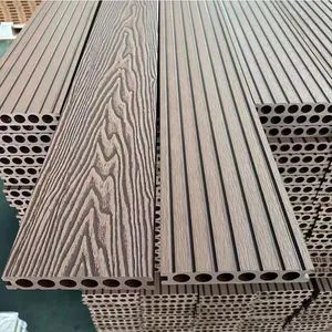 Water-Resistant Artificial WPC Composite Decking Waterproof Co-Extruded Solid Decking Wood - Image 3