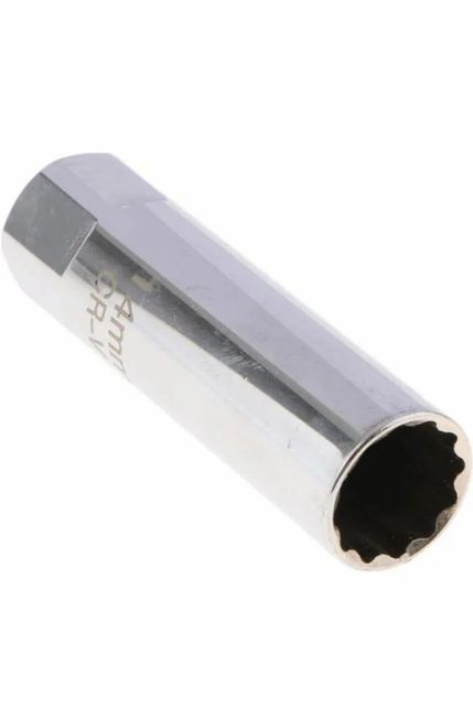 14 mm plug socket Size 3/8x14mm length Approx. 6.3cm/2.48 Material Chrome vanadium - Image 3
