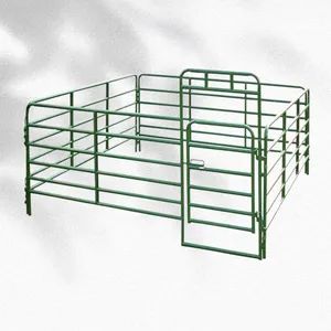 Portable DIY Farm Fence Modular Design for Temporary Horse Racetrack Enclosure - Image 5