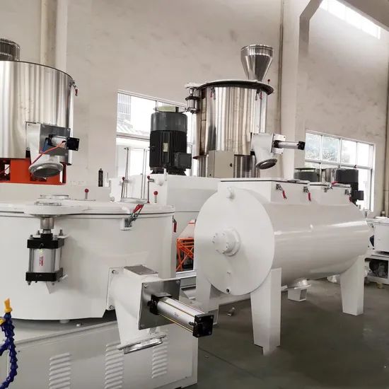 High Speed Plastic PVC Resin CaCO3 Powder Mixing Machine Unit PVC Mixer - Image 4