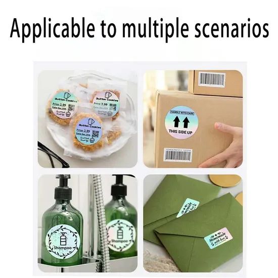 Cross-Border Special Packaging Thermal Laser Self-Adhesive Label Stickers - Image 4