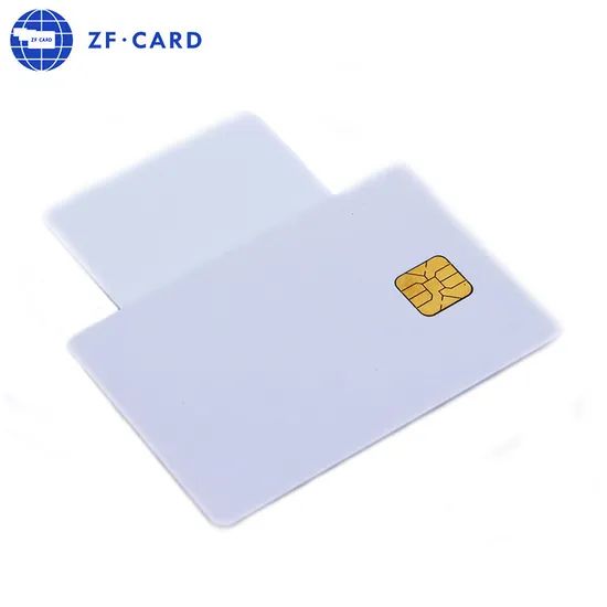 RFID Contact IC Cards 4428 Chip PVC Blank Smart Card - Image 2