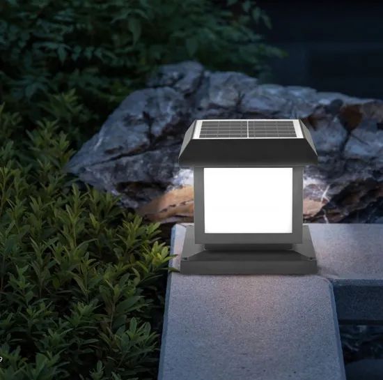 Waterproof Fence LED Garden Patio Outdoor Solar Post Light Voltage 6V Material ABS Trademark ODM IP Rating IP65 Model NO. - Image 6