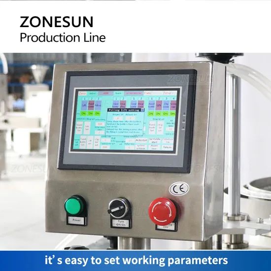 Zonesun Automatic Eye Drops Liquid Bottle Filling Machine Capping Labeling Machine - Liquid Filling Equipment - Image 2