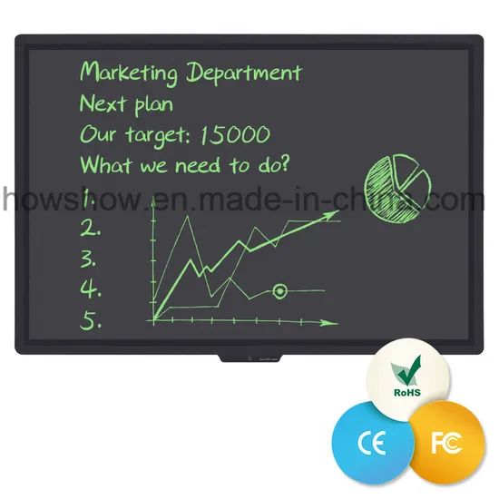 New Eco Blackboard Howshow 57 Inches LCD Digital Writing Slate - Image 1