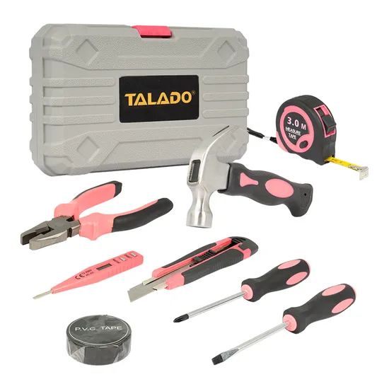 Compact Home Tool Kit Portable Hand Tool Set Standard DIN Brand Talado Origin China Folded Unfolded Trademark TALADO Model NO. - Image 6