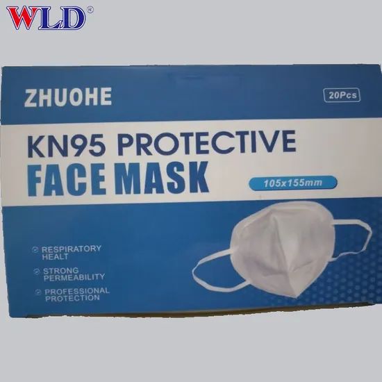 Disposable KN95 Face Mask with Filters Port: Shanghai, China Specification 105*155mm Model NO. KN95 Face Mask Available Times - Image 3