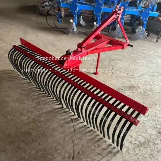 Europe Hot Sale Farm Implement Garden Tool Lr Series 1.2-2.1m Width Stick Rake Hay Rake Landscape Rake - Image 4