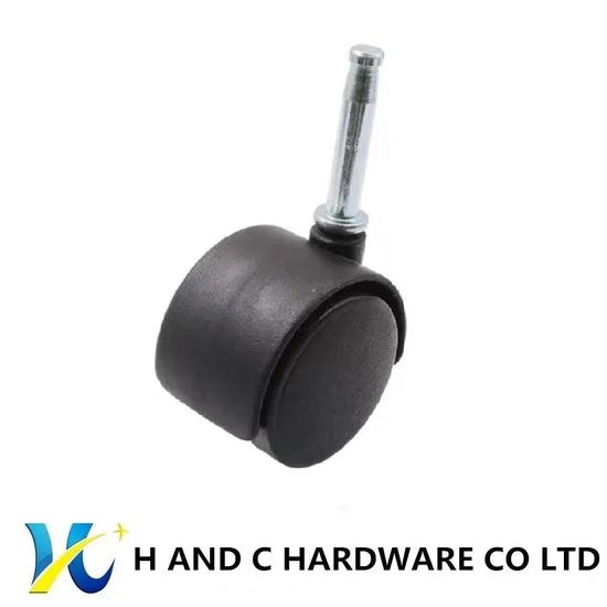 Wheel Caster Nylon Cupboard Caster Furniture Castor with Pin Trademark H&C Condition New HS Code 830242 Model NO. C-Pin Fitting with - Image 5