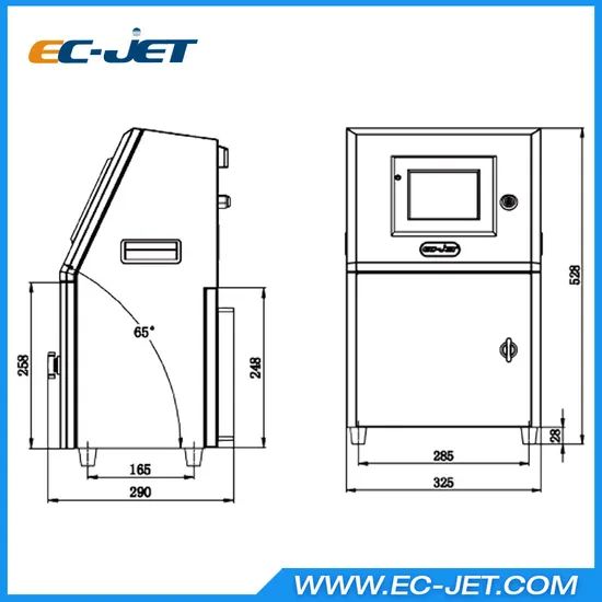 5.6inch Touch Screen Coding Machine Continuous Inkjet Printer (EC-JET1000) - Image 6