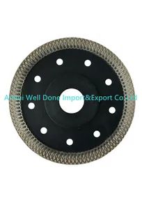 Sintered Turbo Silent Continuous Rim Porcelain Concrete Tile Diamond Saw Blade - Image 5
