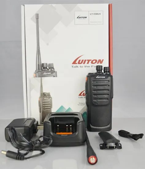 CE Dual Band Lt-558UV Standby Protable Two Way Radios LCD Without Channels 96 Color Black Origin China Type Handheld Keypad - Image 6