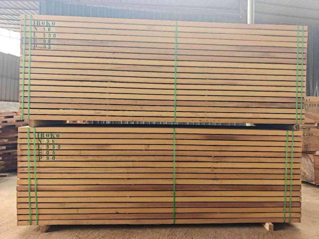 Iroko Sawn Timber FAS AD- Ready Stock of 104.16 CBM - Image 1