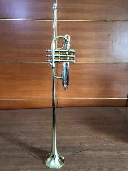 Herald Trumpet/ Bb Trumpet/ Professional Herald Trumpet Color Gold Kind Trumpet Origin China Age Adult/Juior Trademark - Image 3