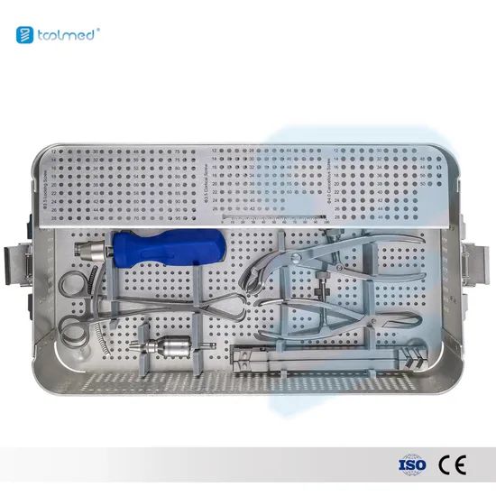 Ao Small Fragment Locking Plate Instrument Set Orthopedic Trauma Surgery Implant Tools for Bone Veterinary Surgical Instruments - Image 1