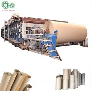 Best Price Fourdrinier Craft Kraft Liner Wheat Straw to Kraft Paper Machinery Paper Crafts Making Machine - Image 2