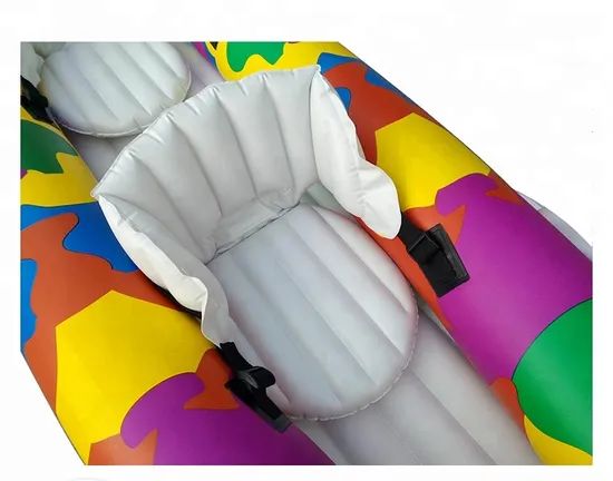 Inflatable Toy Canoe Inflatable Fishing Kayak for 3 Person Using - Image 5