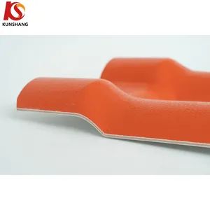 Spanish ASA PVC Roof Tiles High-Quality Roof Sheet Origin China EXW MOQ 200 Sqm Surface ASA,PVC HS Code 39259000 Type Eaves Tiles - Image 2