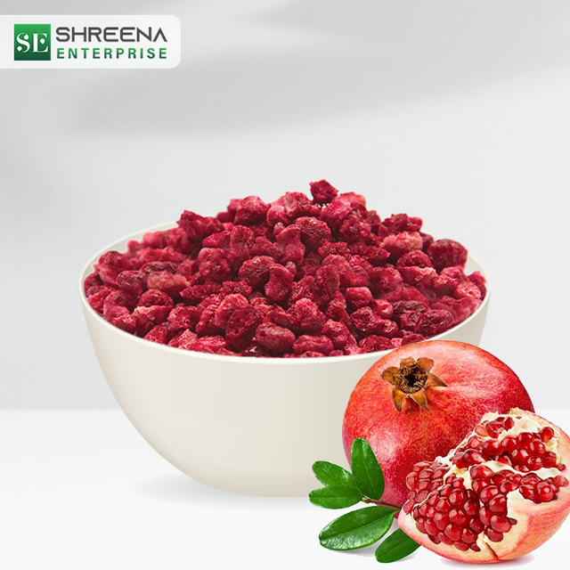 Organic and Common Farm Pomegranate Fruit Healthy and Juicy Ball Shape Fresh 9-Month Shelf Life Frozen via IQF Process - Image 6