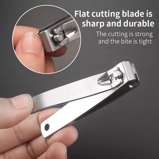 Classic Stainless Steel Nail Clippers - Image 3