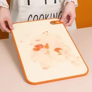 Kitchen Antibacterial Anti-Mold Cutting Board Size Medium Type Single Shape Square Brand OEM/ODM Design Flexible Trademark OEM/ODM - Image 2