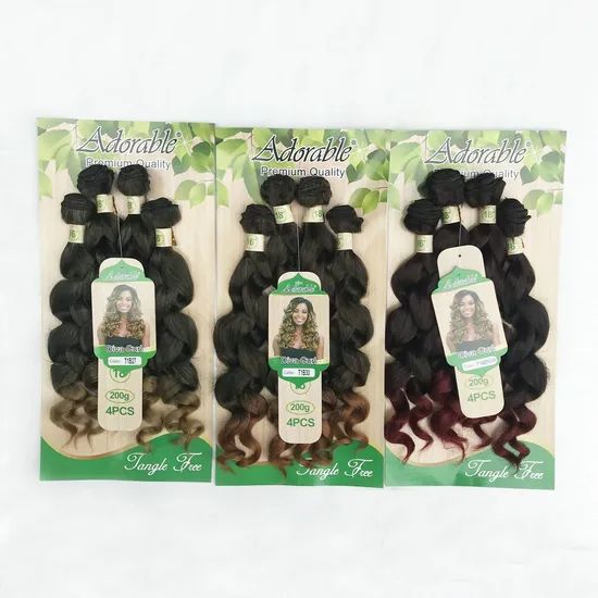 Versatile Pre Stretched Braiding Hair - Customizable Straight Body Weave Bundles - Image 3