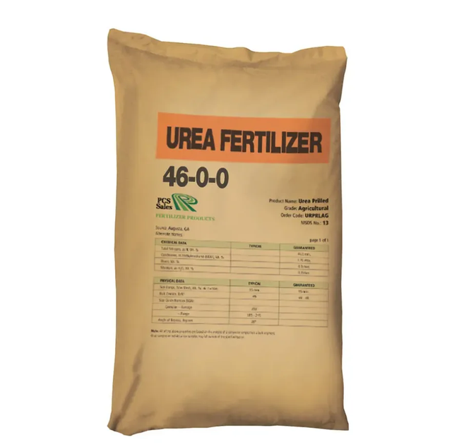 Wholesale Prilled Urea N46 Agricultural Nitrogen Fertilizer Granular for Sale Price Fast Shipment 20GP - Image 1