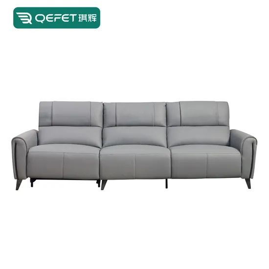 Contemporary Customized Italian Leather Recliner Sofa for Living Room - Image 1