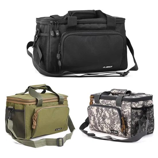 Outdoor Waist Shoulder Carry Tool Organizer Bags Multifunctional Fishing Tackle Bait Bag - Image 3