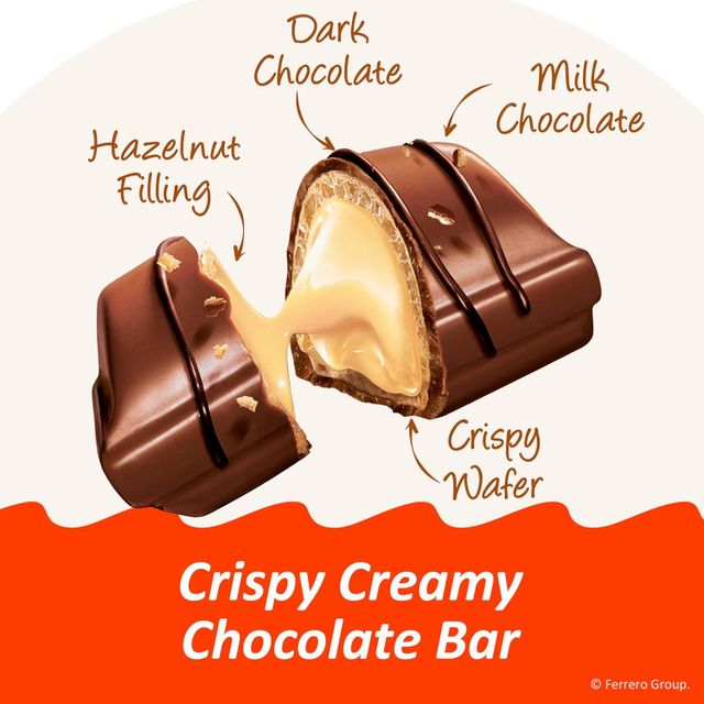 Kinder Bueno Mini Chocolate Bites with Crispy Wafer and Hazelnut Cream, Individually Wrapped, Party Pack, 23.8 oz - Image 2