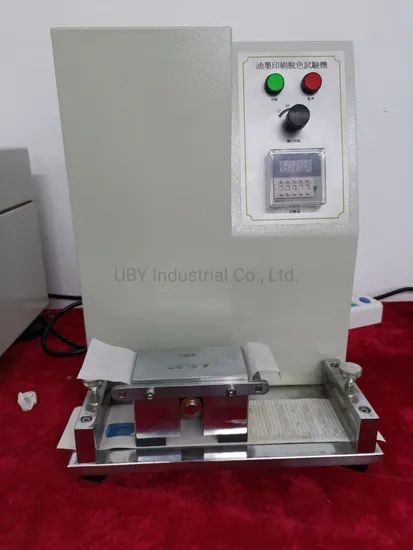 Dry and Wet Ink Printing Rub Durability Test Machine Origin China Weight 0-100Kg Display Digital Model NO. UP-6004 Accuracy Grade 0.5 - Image 4