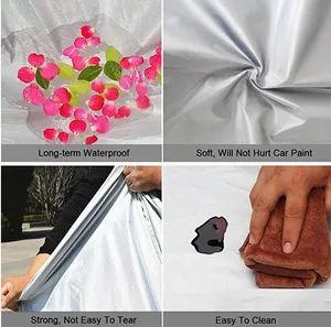 Car Covers for Automobiles Waterproof Color Grey Origin China Specification sml Trademark pengzhan Model NO. pengzhan Transport Package - Image 2