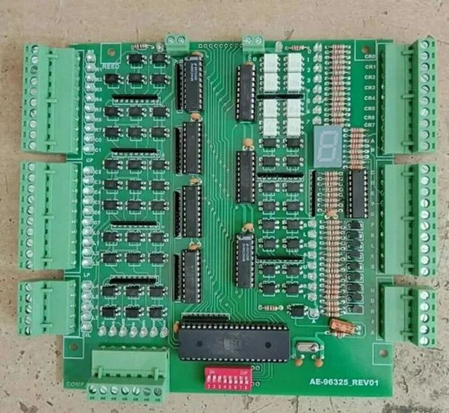 Three Phase Elevator DC Drive Control Card Frequency 50 Hz Colour Green(Base) Output voltage 24V DC Input Voltage 240V - Image 1