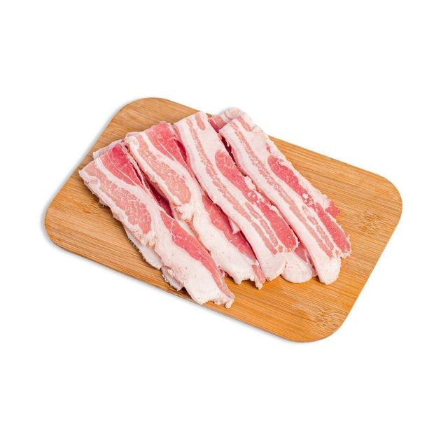 Wholesale fresh pork bacon, raw pork bacon bulk supply Type bacon Quality Best Fat Content Low Shape Round Or Oval Packaging packs/box - Image 4