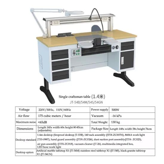 China Factory Metal Working Table for Laboratory Benches Workstations - Image 6