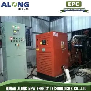 125kVA 100kw Biogas Generator Set with CHP Unit Heat Recovery System - Image 3
