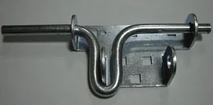 Slide Bolt Lock with Connector for Wood Gate - Image 5
