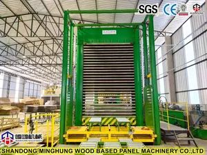 Multi-Layers Hot Press Machine with Lift Tables for Brasil Plywood Making Machine - Image 1