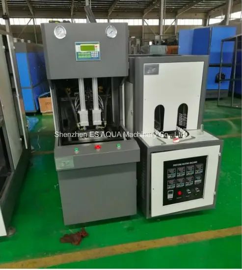Plastic Water Bottle 200-2000ml Semi Automatic Stretch Blow Molding Machine - Image 2