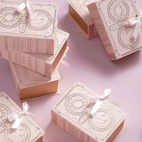 Luxury Custom Rigid Cardboard Packaging Paper Gift Box for Wedding Birthday Holidays - Image 2