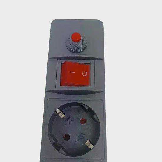 Standard 6 Way Extension Sockets Power Strip with Switch and Overload Protector - Image 6