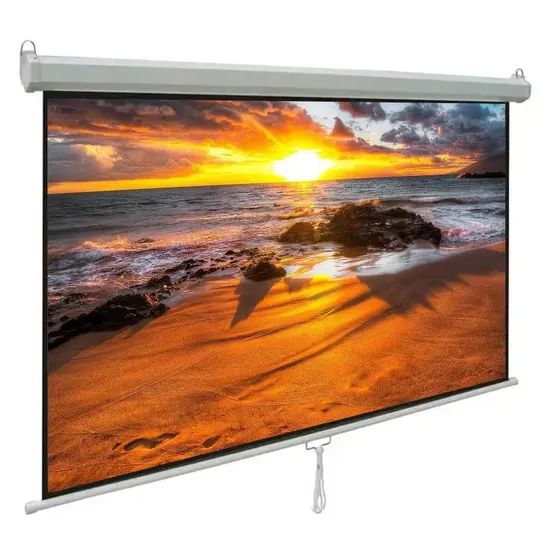 Cheap Price Manual Projector Projection Screen for Wholesale - Image 6