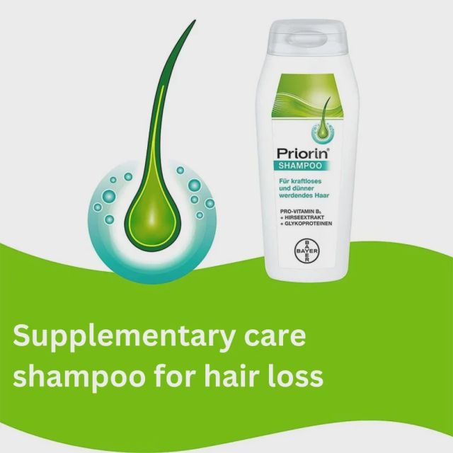 Priorin Shampoo for Weakless and Thinning Hair 200ml + Free HM - Image 5