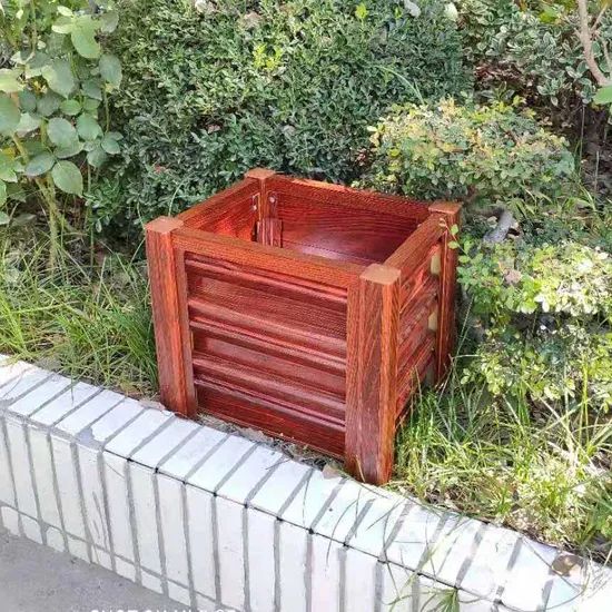 Steel Garden Furniture Bed Flower Assembly Planter Box Outdoor - Image 1