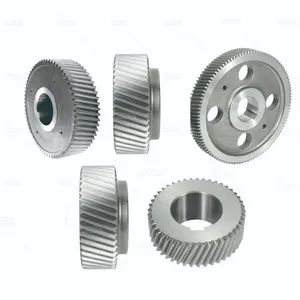 Factory Casting Transmission Large Machine Tools Helical Gear Wheel - Image 3