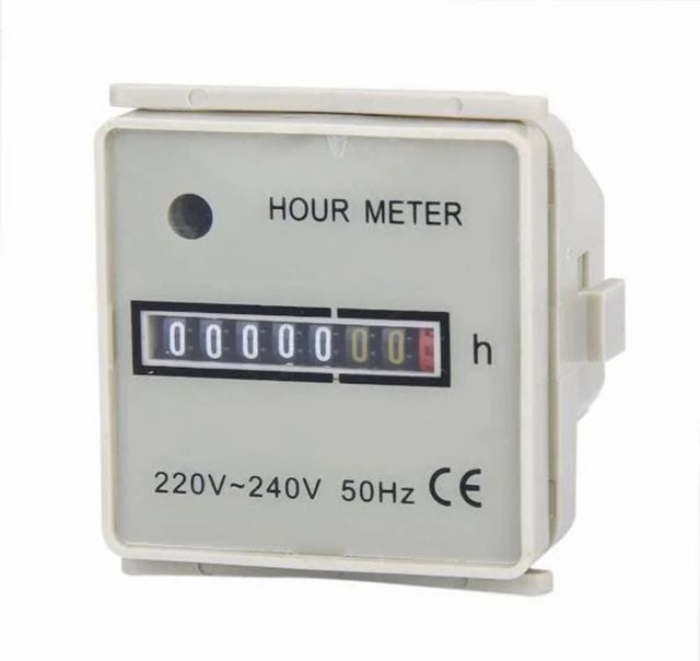 3 Three Hour Meters, 230 V, Model Name/Number: Gic / Local Voltage 230 V Phase 3 three Packaging Type Not specified Usage/Application - Image 1